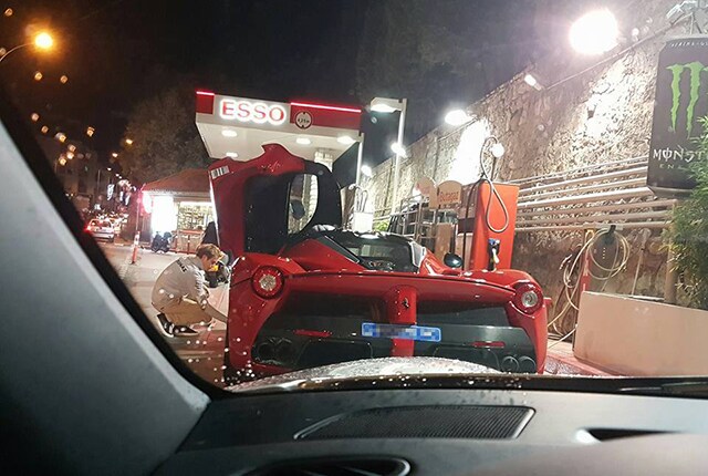 Nico Rosberg con LaFerrari – Foto Facebook