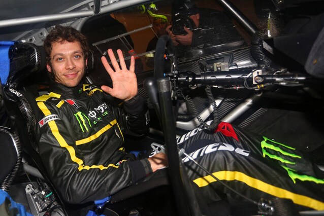 Valentino Rossi al Monza Rally Show