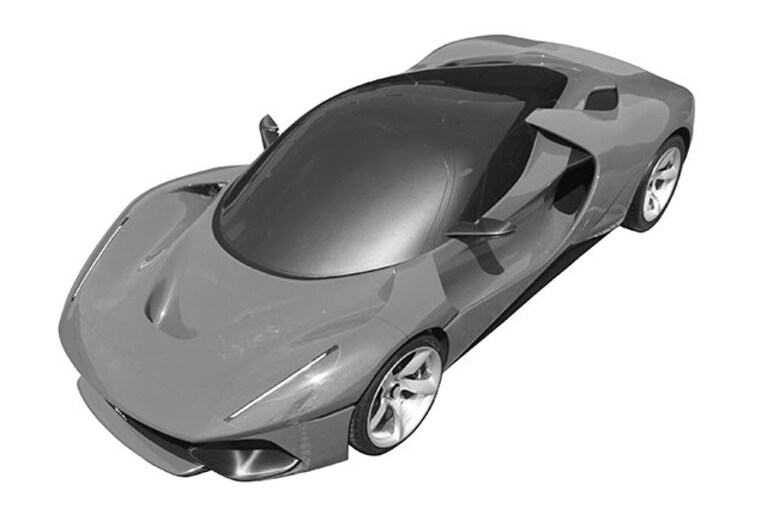Bozzetto concept ferrari