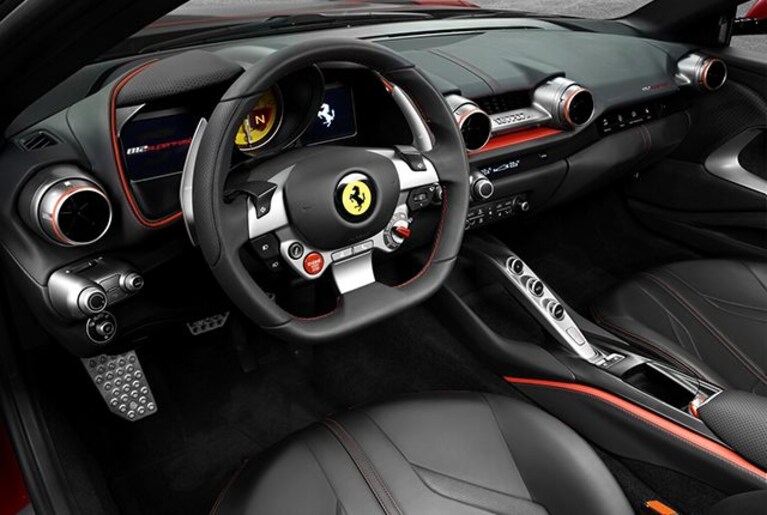 Interni Ferrari 812 Superfast