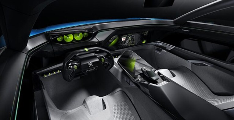 Interni Peugeot Instinct Concept