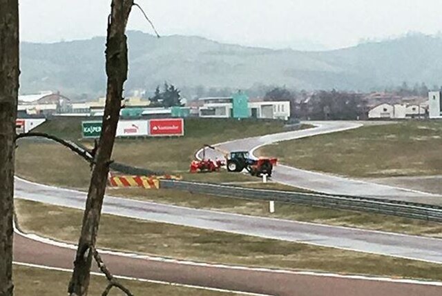 Vettel fiorano testacoda