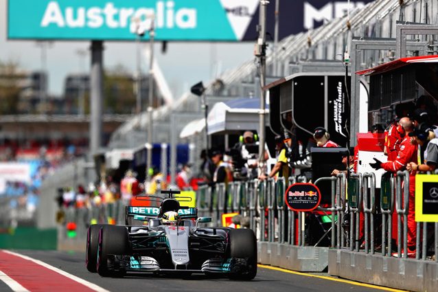 Lewis Hamilton al Gp d’Australia 2017 – Getty Images