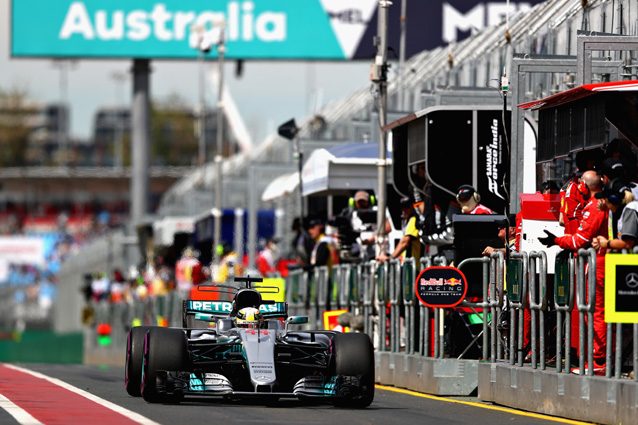 Lewis Hamilton al Gp d'Australia 2017 - Getty Images