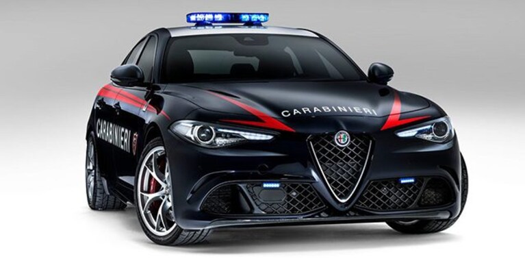 Alfa Romeo Giulia Quadrifoglio Carabinieri