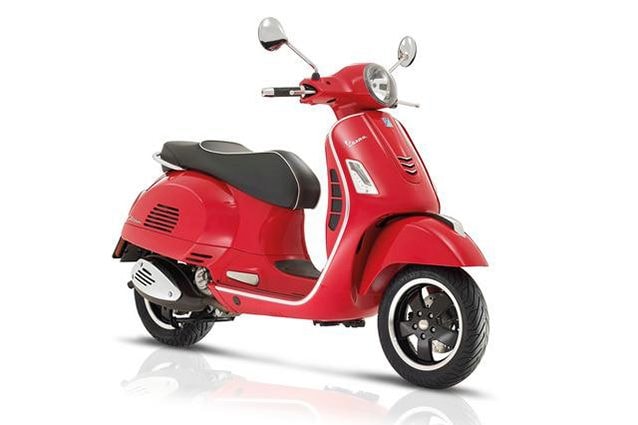 Vespa color range.