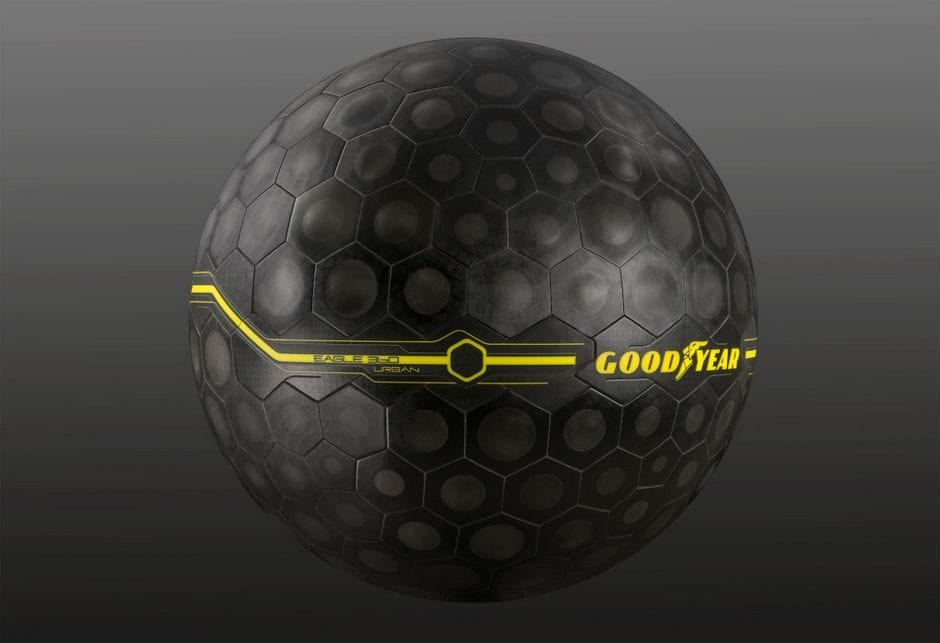 Goodyear Eagle 360 Urban: lo pneumatico intelligente che si ripara da solo