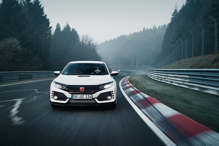 Honda Civic Type-r al Nurburgring