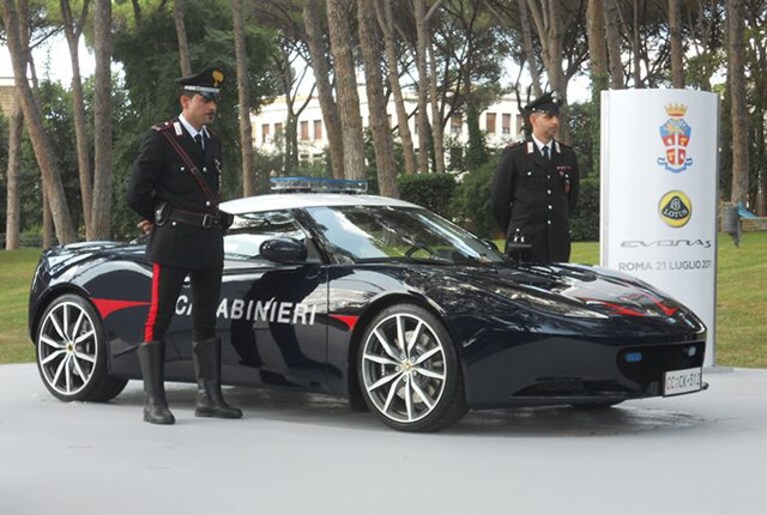 Lotus Evora S Carabinieri