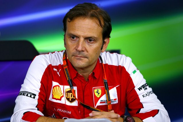 Luigi Fraboni, il capo degli ingegneri Ferrari – Getty Images