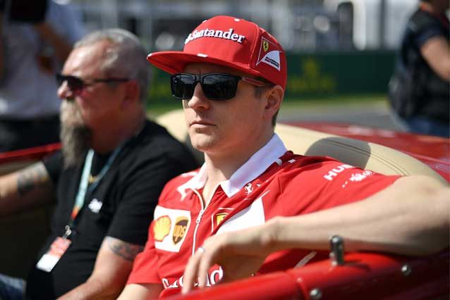 Kimi Raikkonen, 38 anni il prossimo ottobre / GettyImages