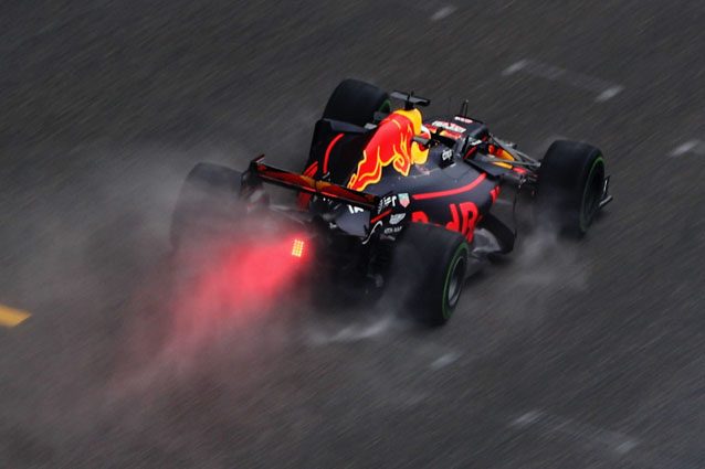 La Red Bull impegnata sul circuito di Shanghai - Getty Images