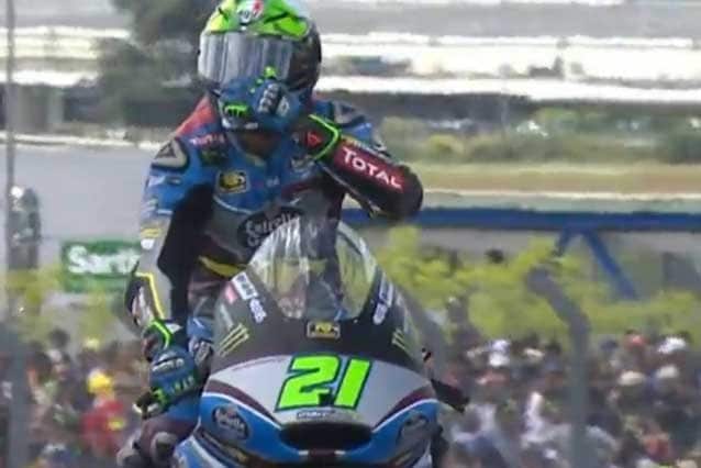 Franco Morbidelli, 22 anni, vince il Gp di Francia / MotoGp.com