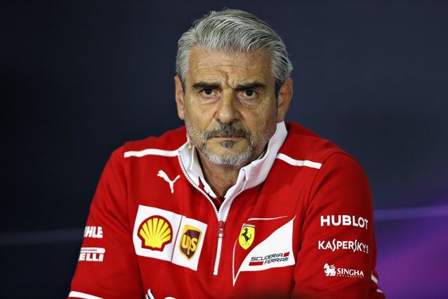 Maurizio Arrivabene in conferenza stampa – Getty Images