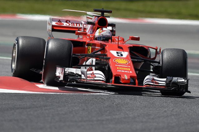 La SF70H di Sebastian Vettel - Getty Images