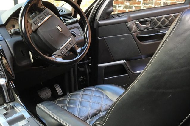 Gli interni della Range Rover di David Beckham – Foto eBay