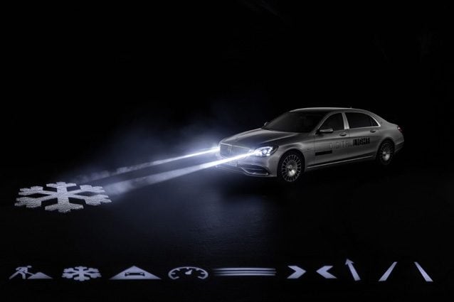 La tecnologia Digital Lights di Mercedes