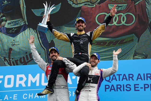 Jean-Eric Vergne vince l'ePrix di Parigi - Getty images