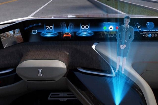 La segretaria virtuale presente sul crossover Wey–X