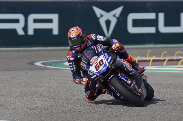 L’olandese della Yamaha Van Der Mark – LaPresse