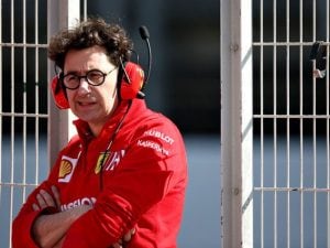 Il team principal Ferrari Mattia Binotto – Getty images