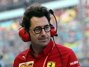 Il team principal Ferrari Mattia Binotto – LaPresse
