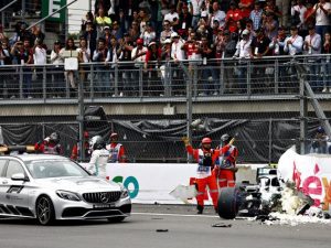 L’incidente di Valtteri Bottas in Messico – Getty images