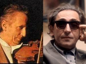 Giusto Pio e Franco Battiato