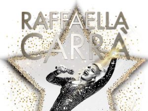 La copertina di "Ogni volta che è Natale" di Raffaella Carrà (particolare)