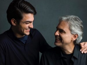 Andrea e Matteo Bocelli (ph Mark Seliger, Decca Records)