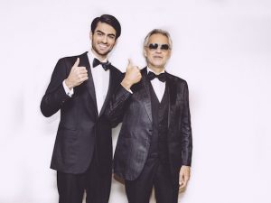 Andrea Bocelli e il figlio Matteo (ph Luca Rossetti)