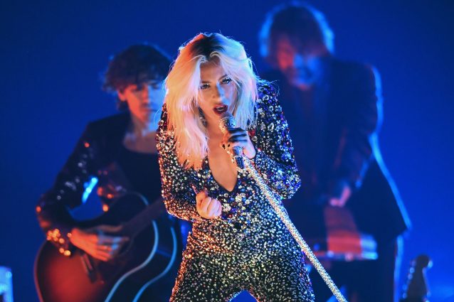 Lady Gaga ai Grammy Awards (Getty Images)