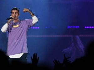 Justin Bieber in concerto (Getty Images)
