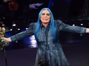 Loredana Bertè al Festival di Sanremo (LaPresse)