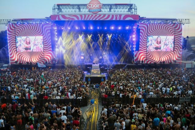 Il palco principale dello Sziget (foto d’archivio, Getty Images)