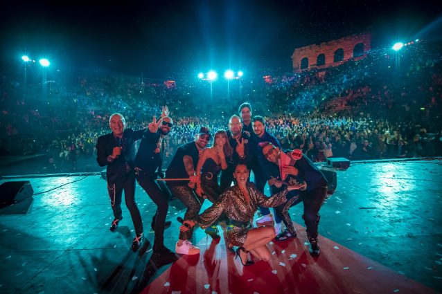 Boomdabash e Alessandra Amoroso (ph Francesco Prandoni)