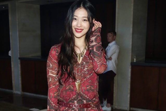 La star K–Pop Sulli (Getty Images)
