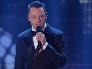 Tiziano Ferro a Sanremo 2015 (LaPresse)