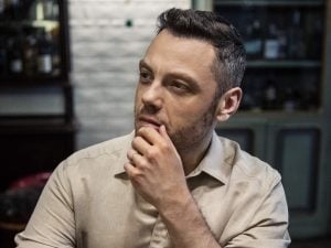 Tiziano Ferro (ph Giovanni Gastel)