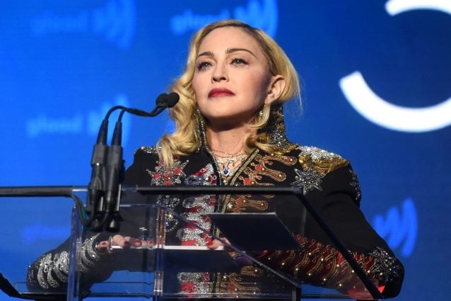 Madonna (credits Jamie McCarthy/Getty Images per GLAAD)