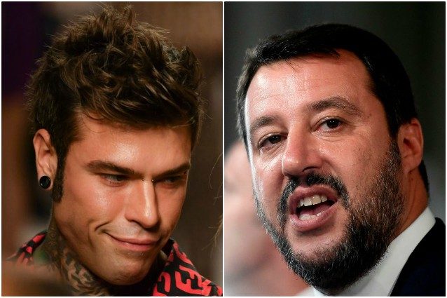 Fedez replica a Matteo Salvini: "Io ero a Ibiza e faccio il rapper, tu al Papeete ed eri Ministro"