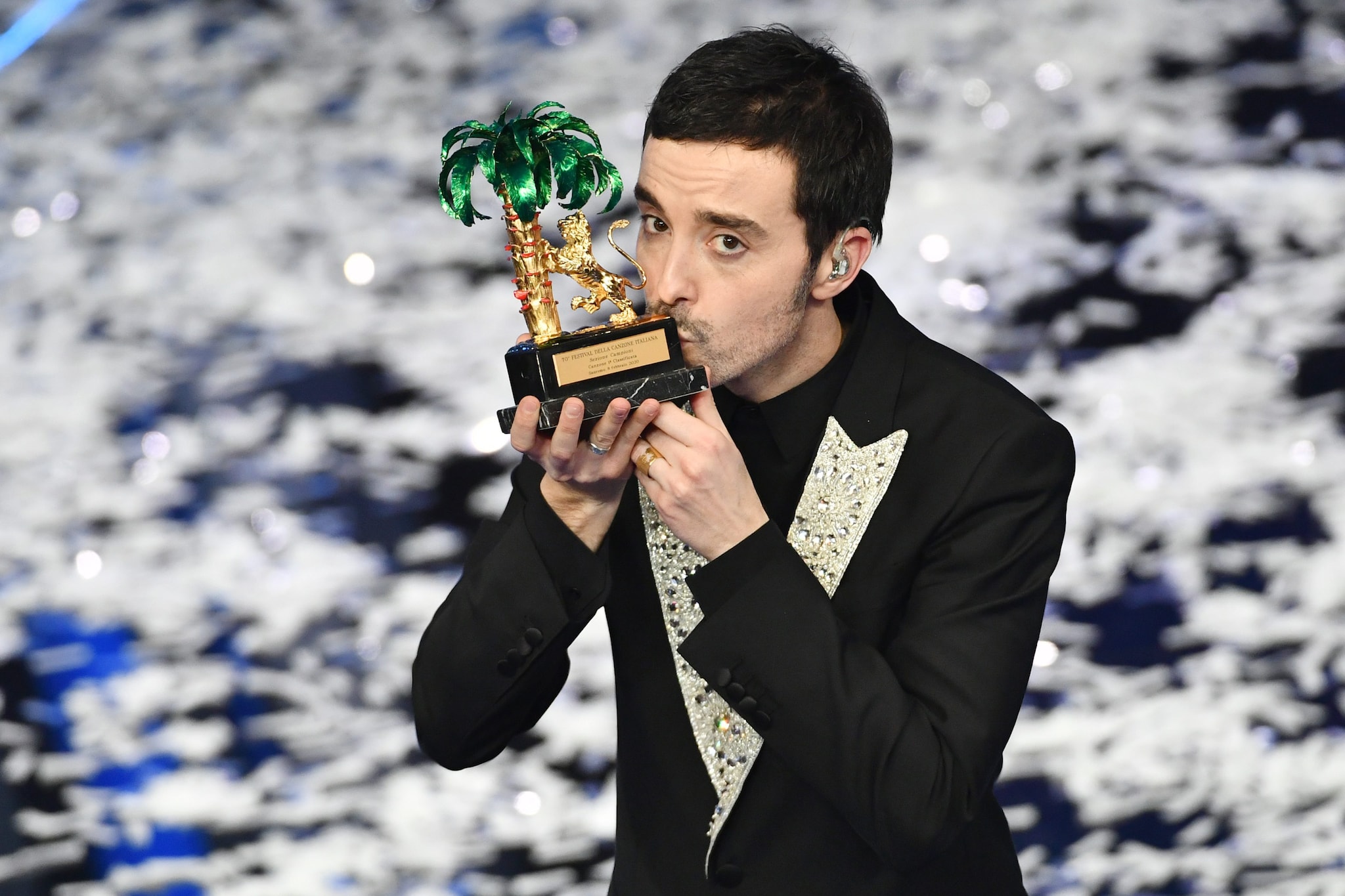 Diodato a Sanremo 2020 (LaPresse)