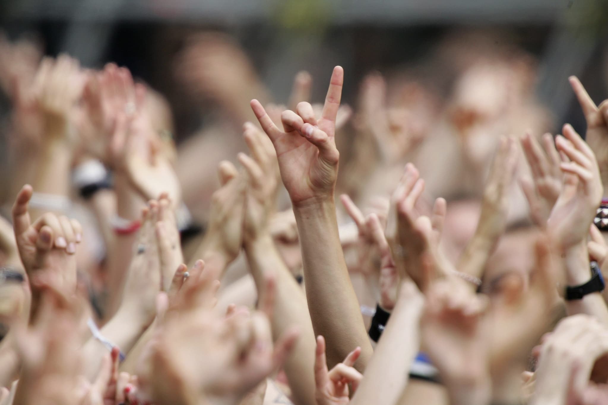 Pubblico a un concerto (ph by Andreas Rentz/Getty Images)