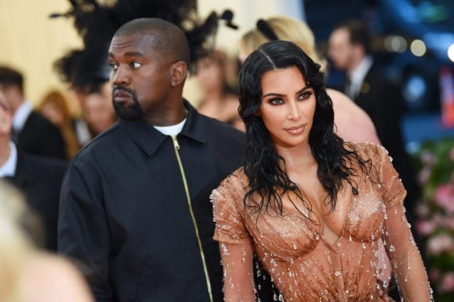 Kim Kardashian Kanye West (Photo by Dimitrios Kambouris/Getty Images for The Met Museum/Vogue)