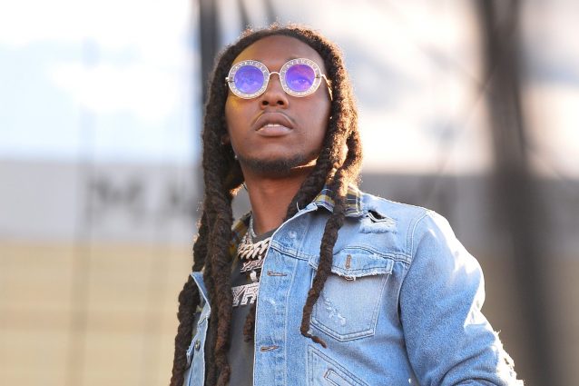 Il rapper dei Migos Takeoff (Photo by Bryan Steffy/Getty Images for iHeartMedia)