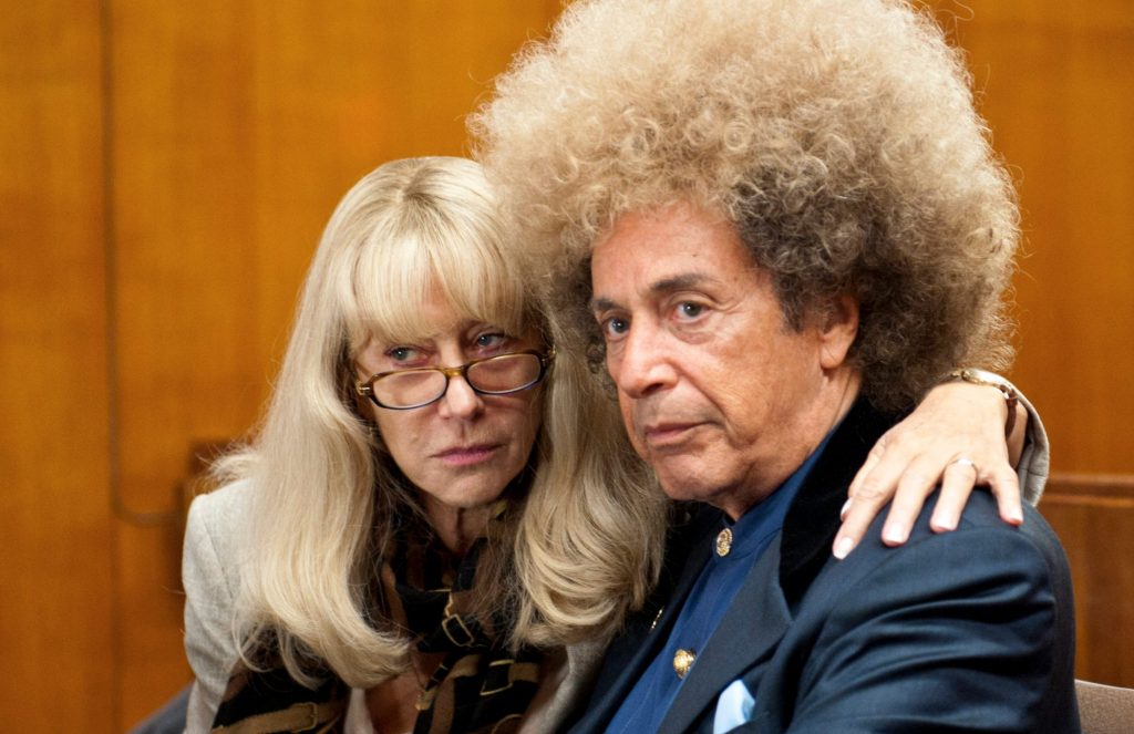 Al Pacino e Helen Mirren nel film "Phil Spector"