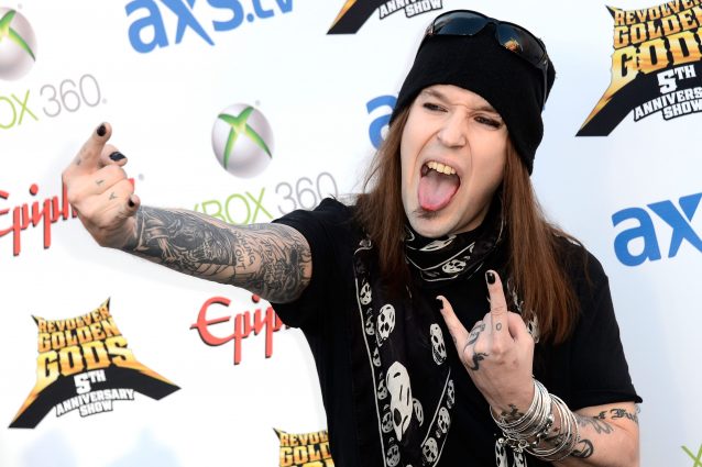 Alexi Laiho dei Children of Bodom (Photo by Frazer Harrison/Getty Images)