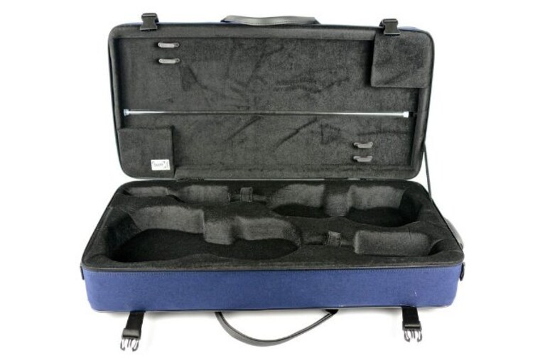 custodia doppia per violino e viola