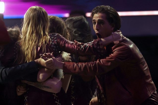 I Maneskin all’Eurovision (ph Dean Mouhtaropoulos/Getty Images)