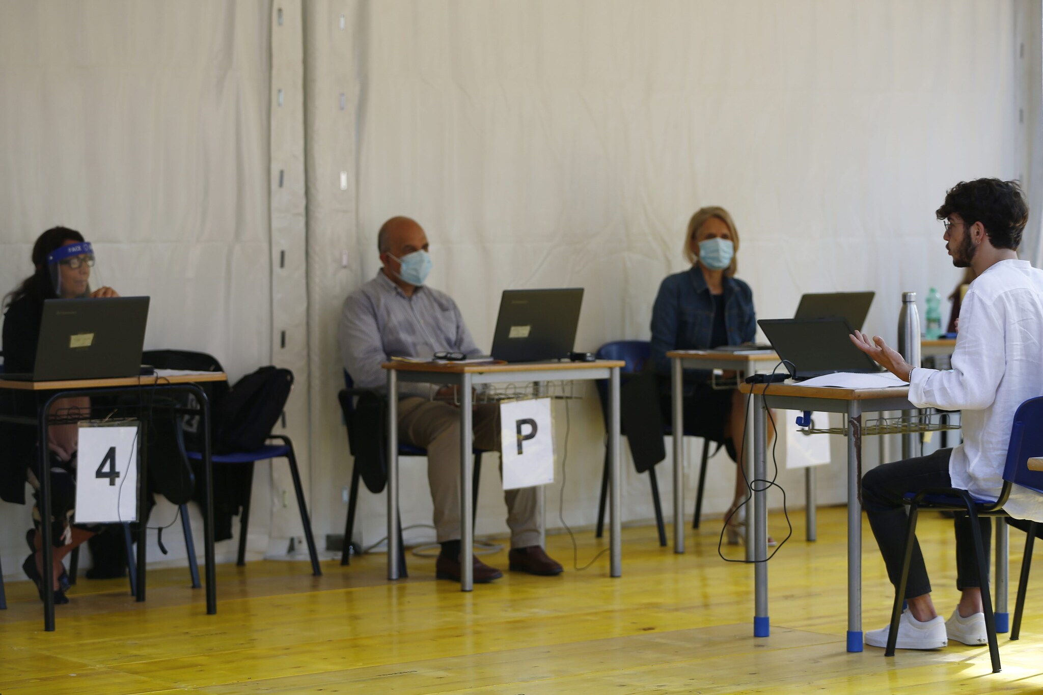 Un maturando (ph LaPresse)
